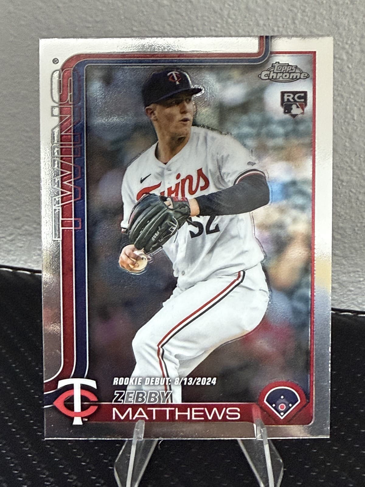 Zebby Matthews 2025 topps Topps Chrome Update
