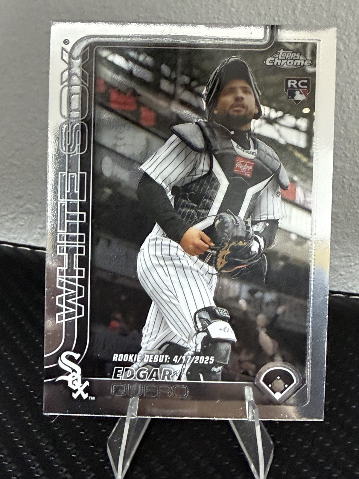 Edgar Quero trading card