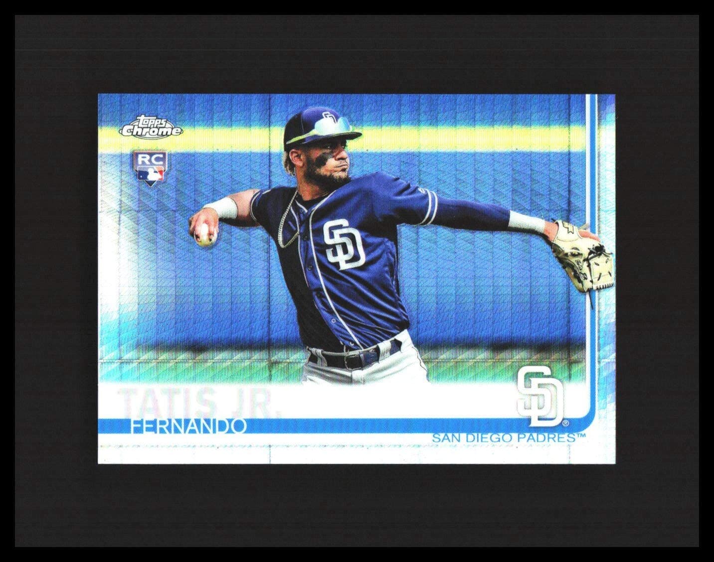 Fernando Tatis Jr. 2019 topps Topps Chrome Orange Refractor