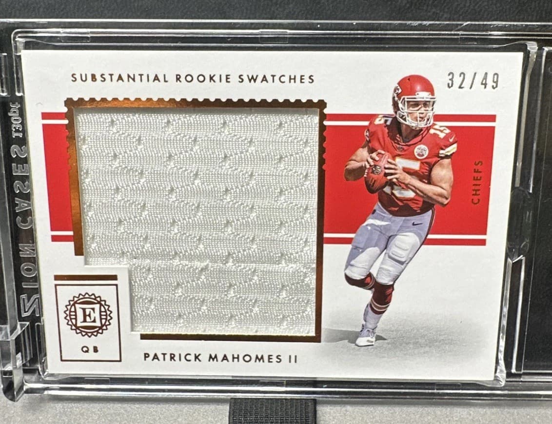 Patrick Mahomes II 2017 panini