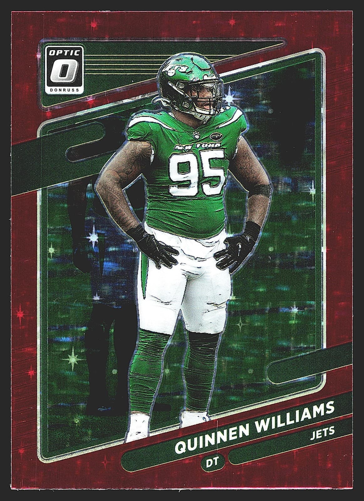Quinnen Williams 2021 panini Donruss Optic