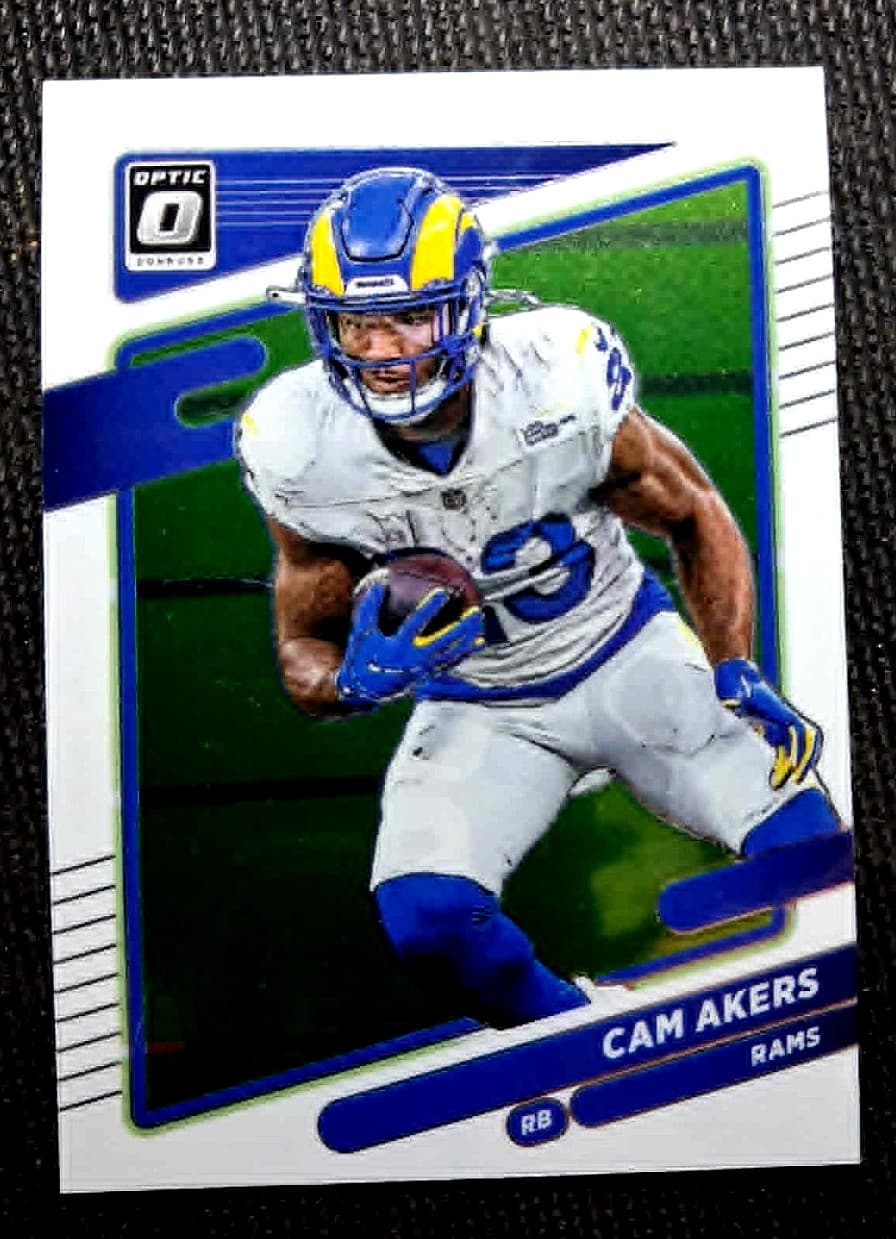 Cam Akers 2021 panini Donruss Optic