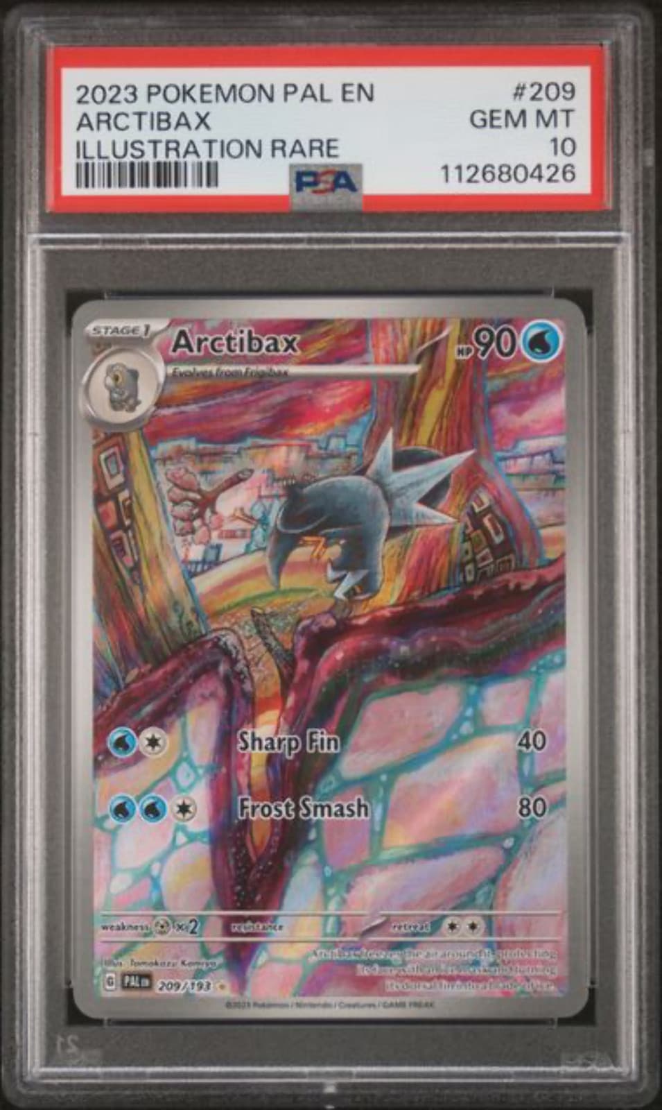 Arctibax trading card