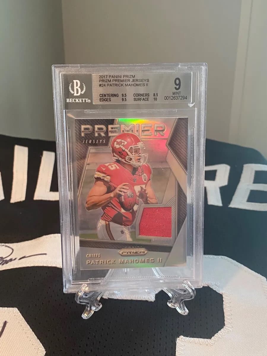 Patrick Mahomes II 2017 panini Panini Prizm