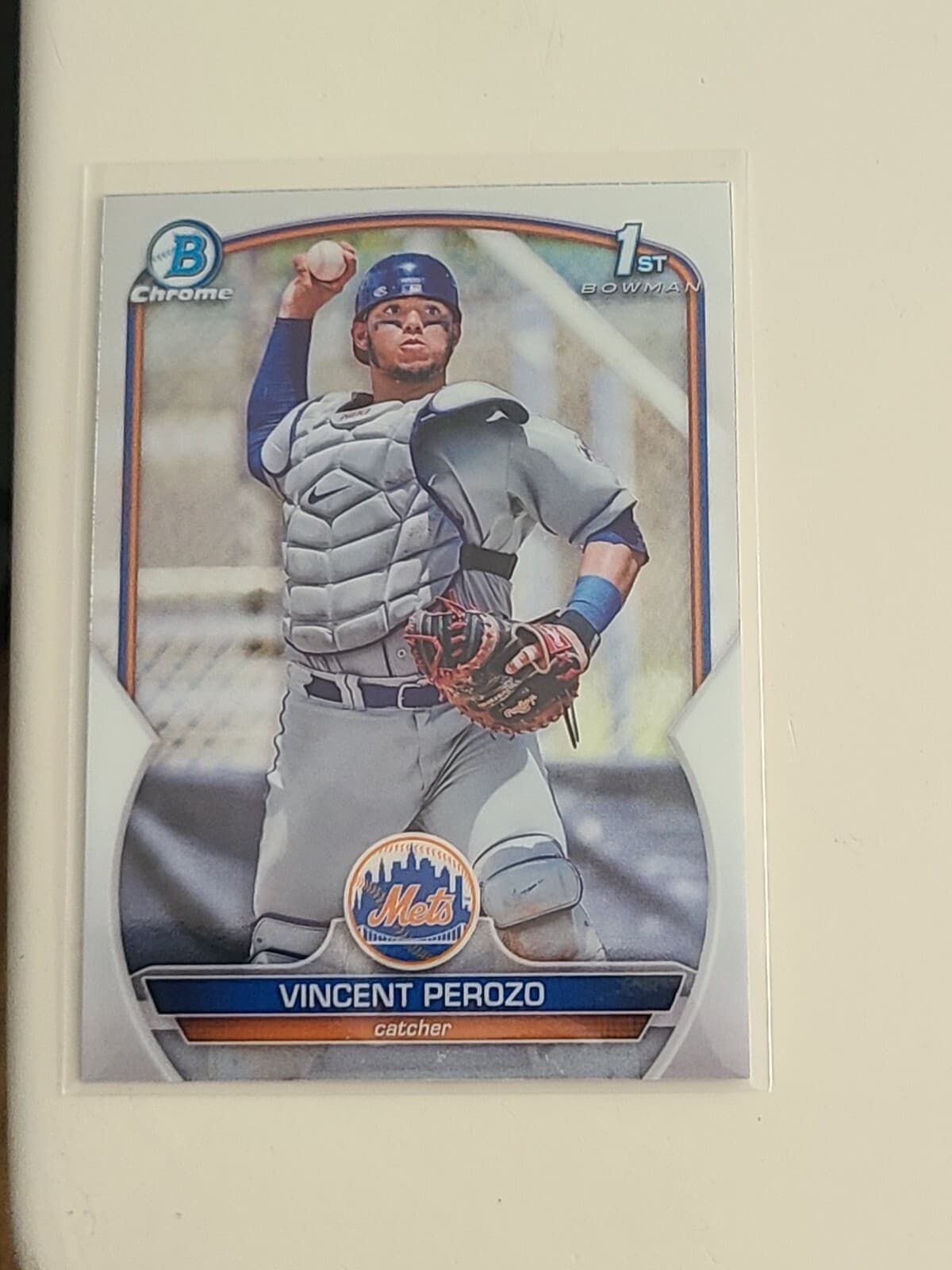 Vincent Perozo trading card