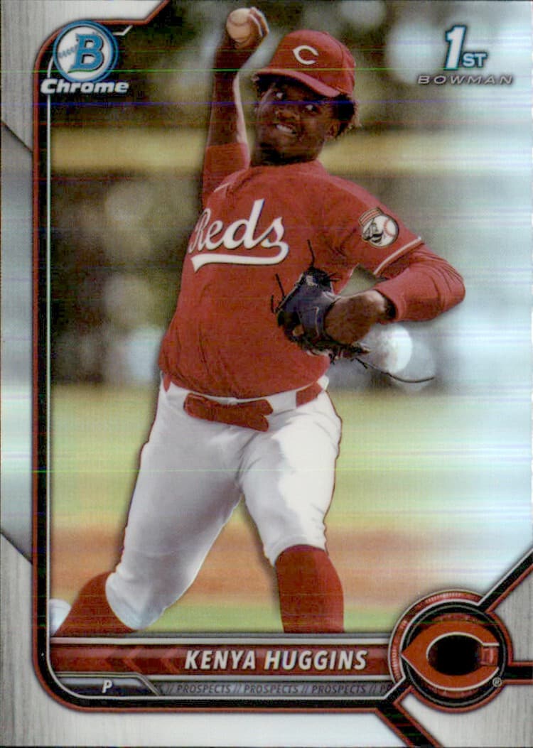 Kenya Huggins trading card