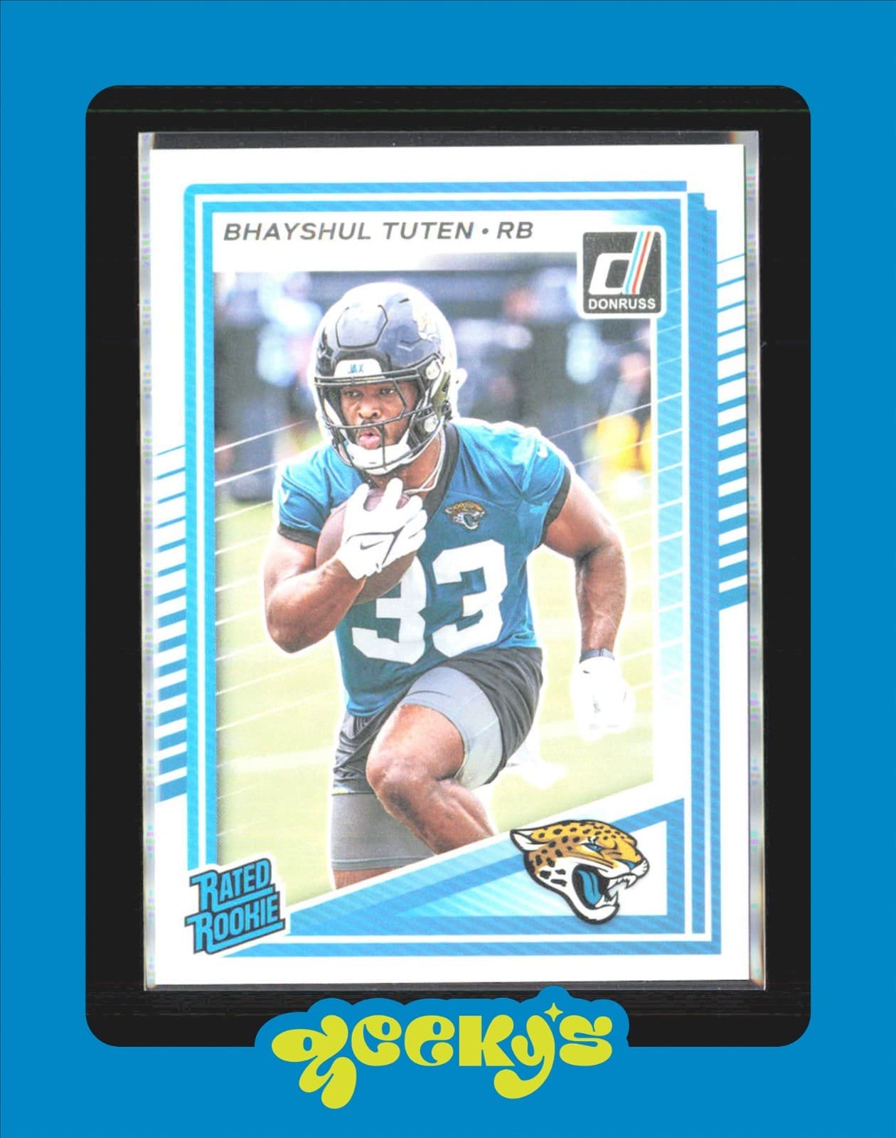 Bhayshul Tuten trading card