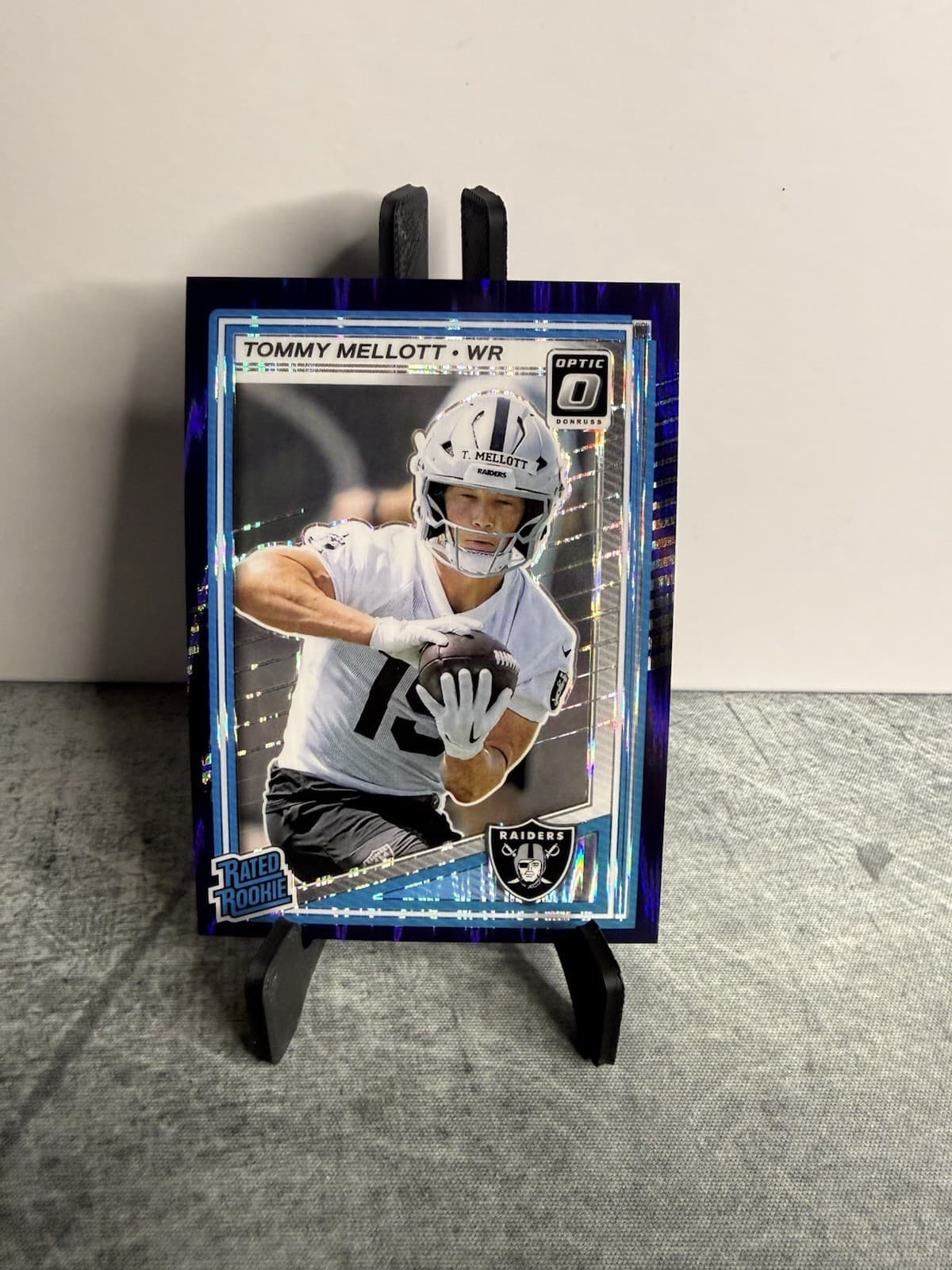 Tommy Mellott trading card
