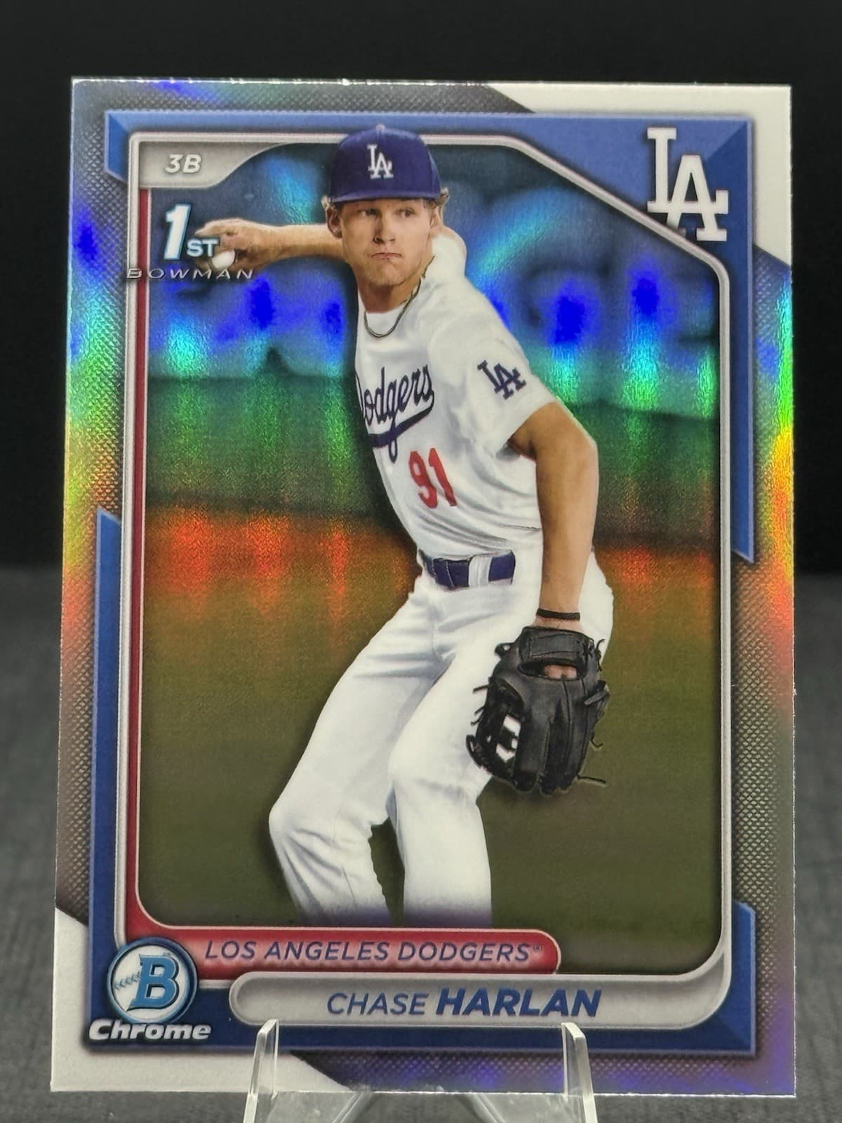 Chase Harlan trading card