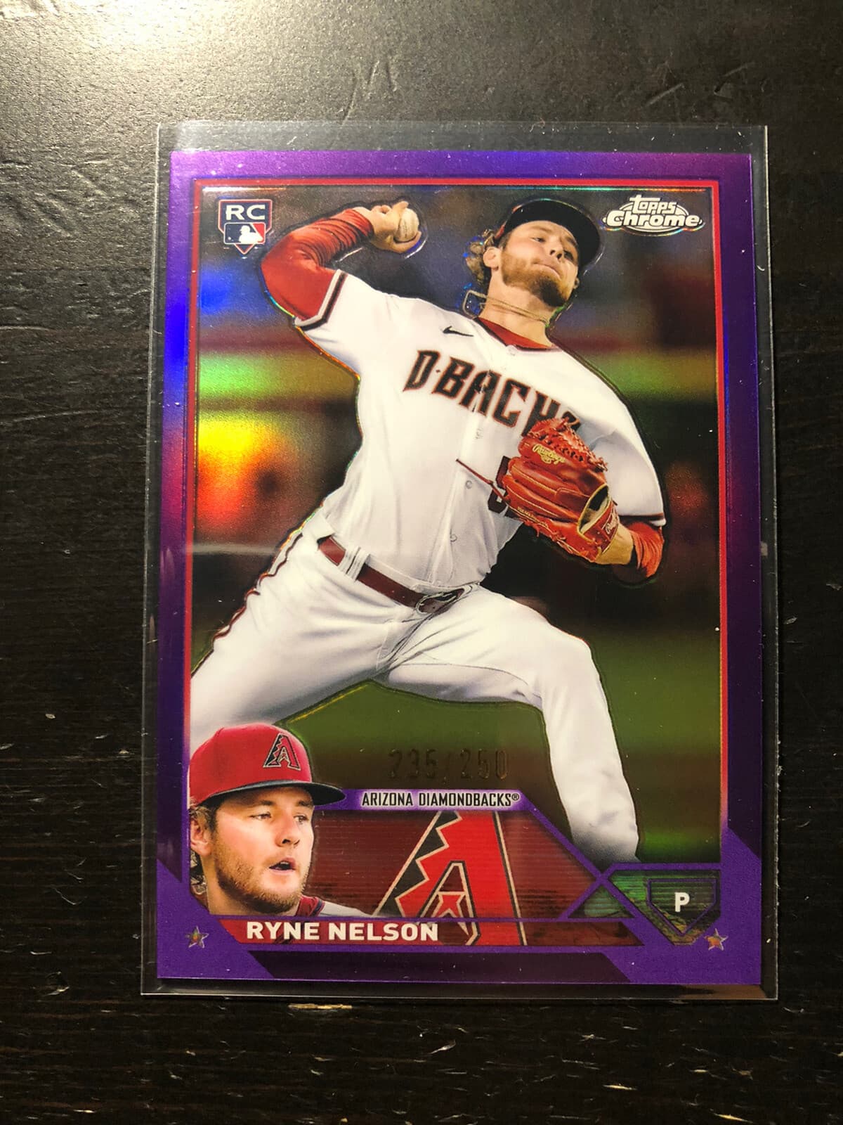 Ryne Nelson trading card