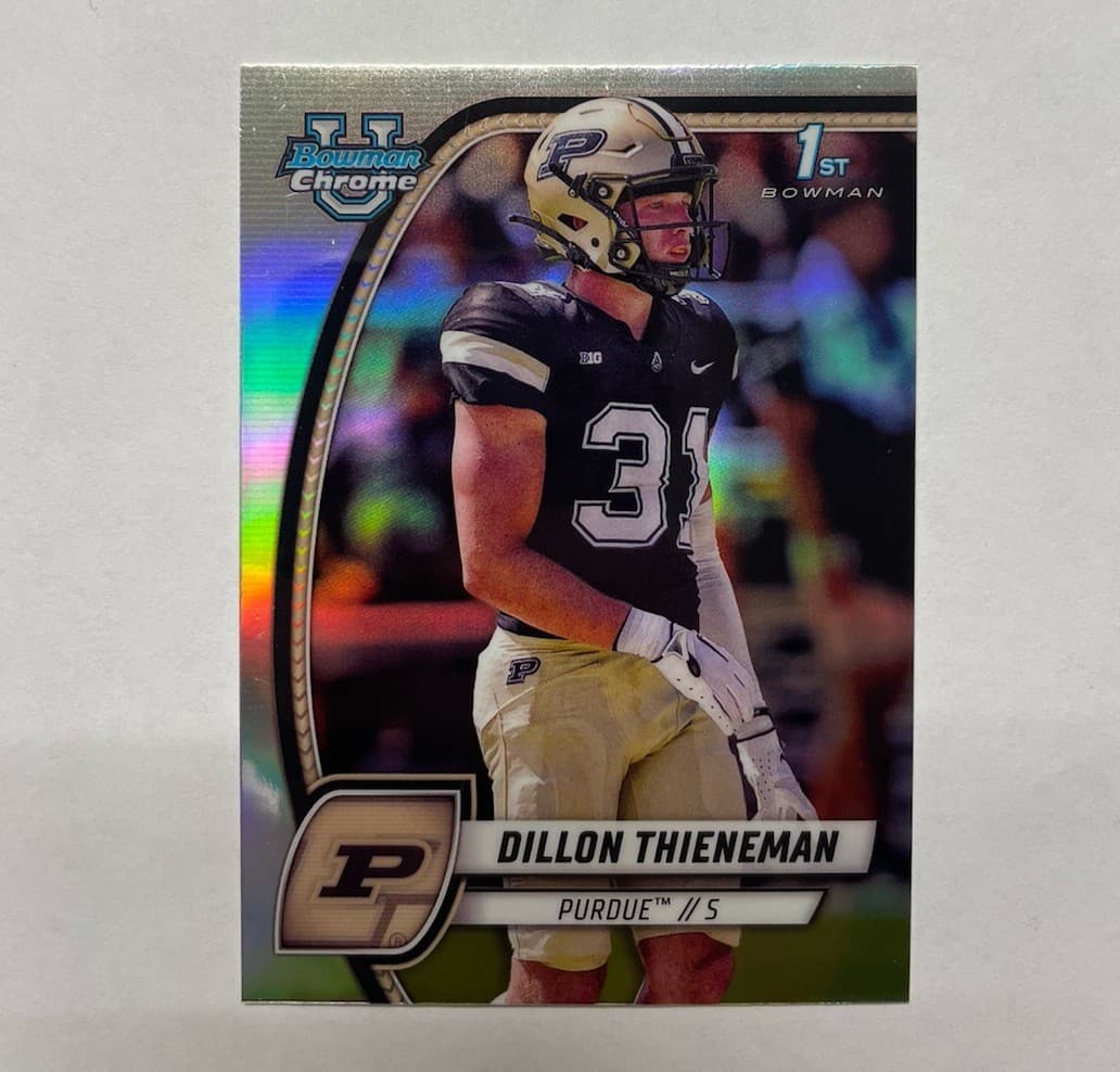 Dillon Thieneman trading card