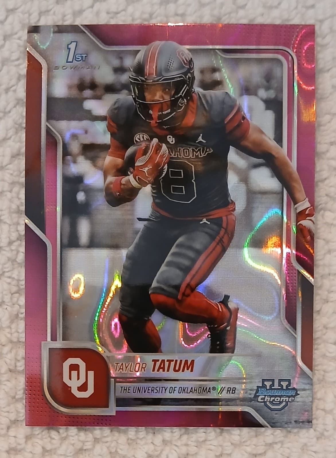 Taylor Tatum trading card