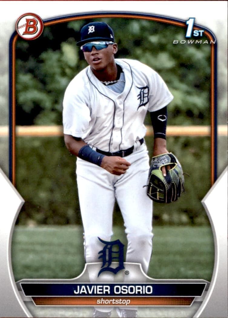 Javier Osorio trading card