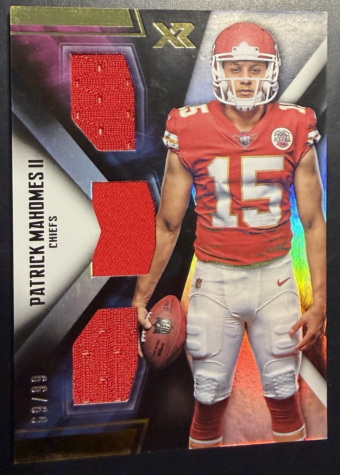 Patrick Mahomes II 2017 panini