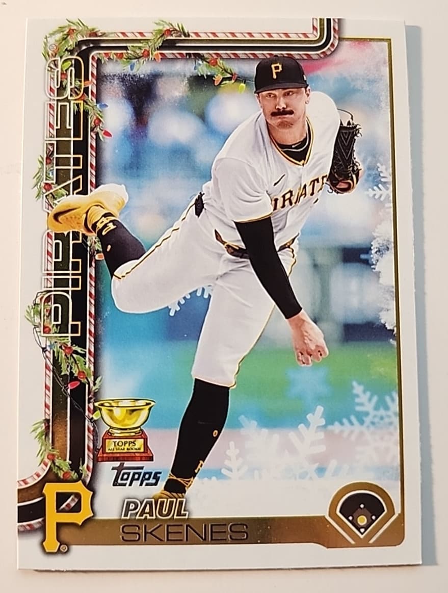 Paul Skenes 2025 topps Topps Chrome Update
