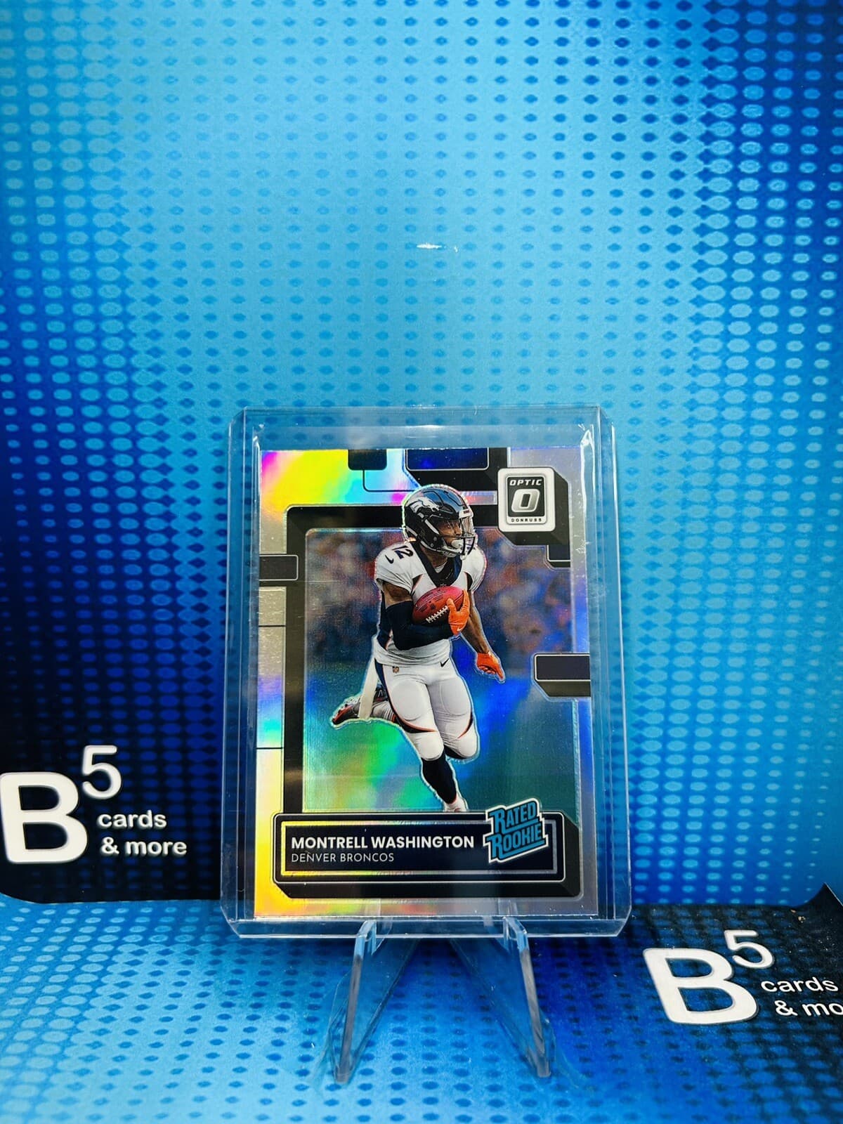 Montrell Washington trading card