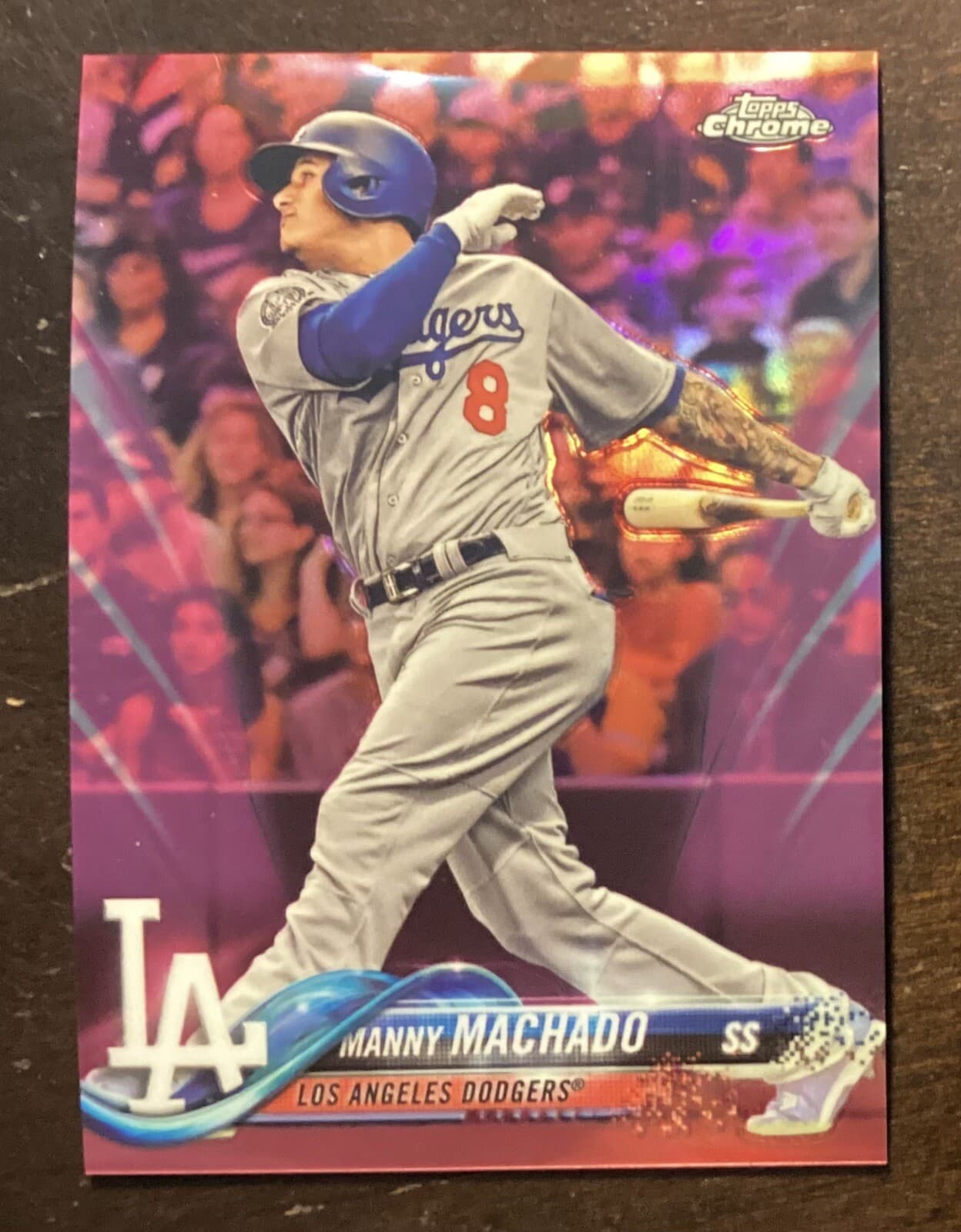 Manny Machado 2018 topps Topps Chrome Update