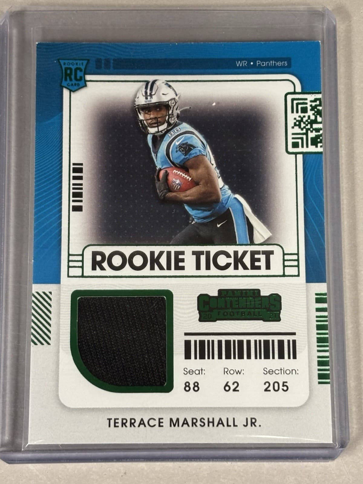 Terrace Marshall Jr 2021 panini Panini Contenders