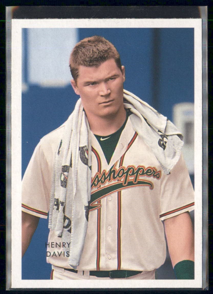 Henry Davis 2022 topps Topps Heritage Minor League