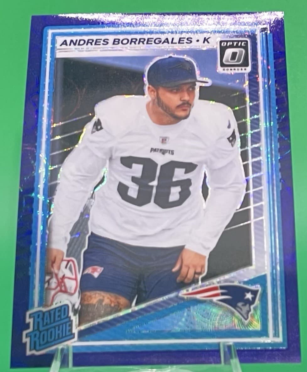 Andres Borregales trading card