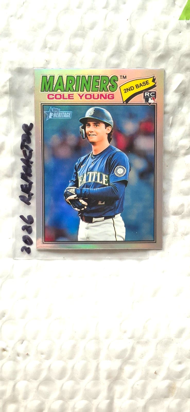 Cole Young 2026 topps Topps Heritage
