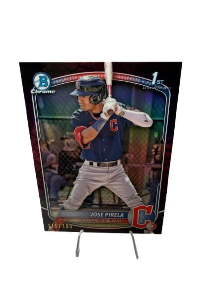 Jose Pirela trading card