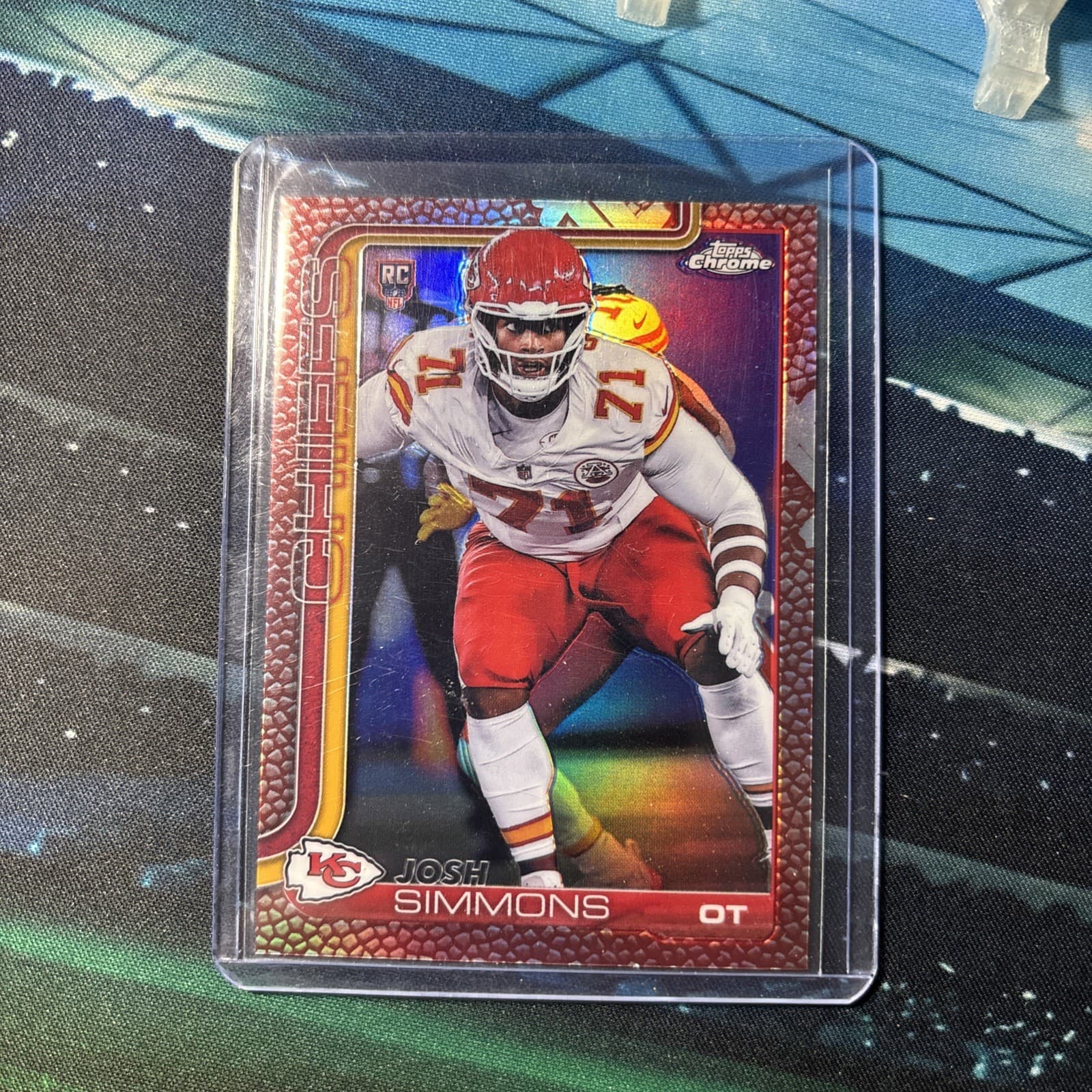 Josh Simmons trading card