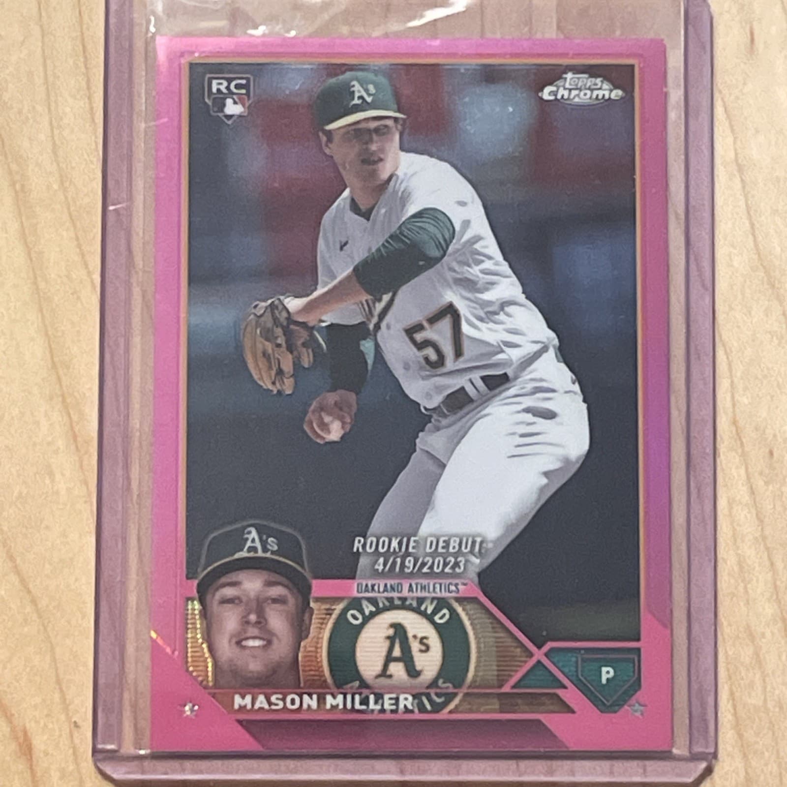 Mason Miller 2023 topps Topps Chrome Update