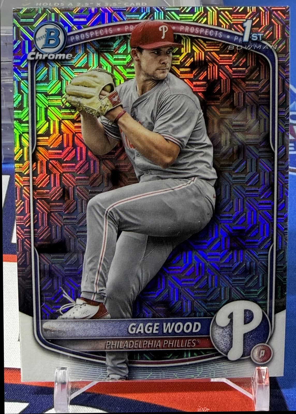 Gage Wood trading card
