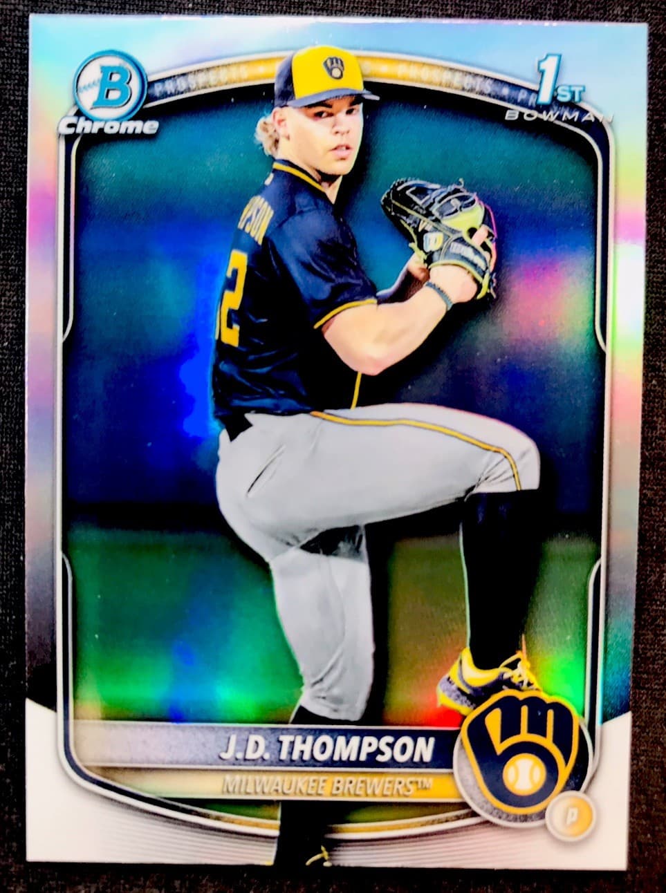 J.D. Thompson trading card