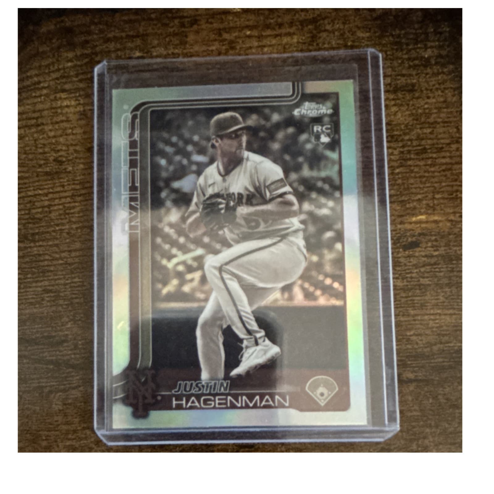 Justin Hagenman trading card