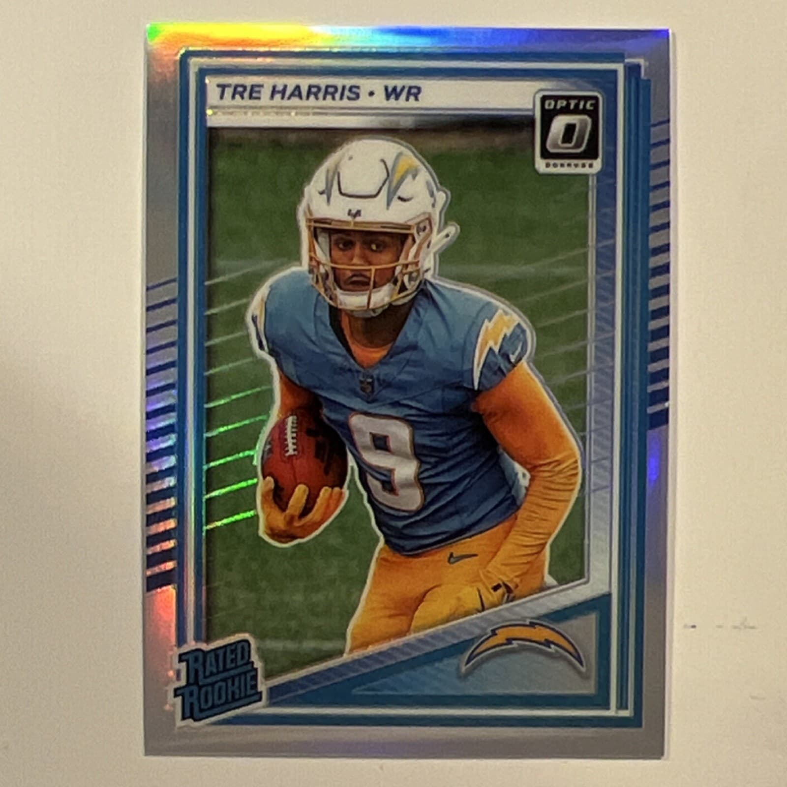 Tre Harris trading card