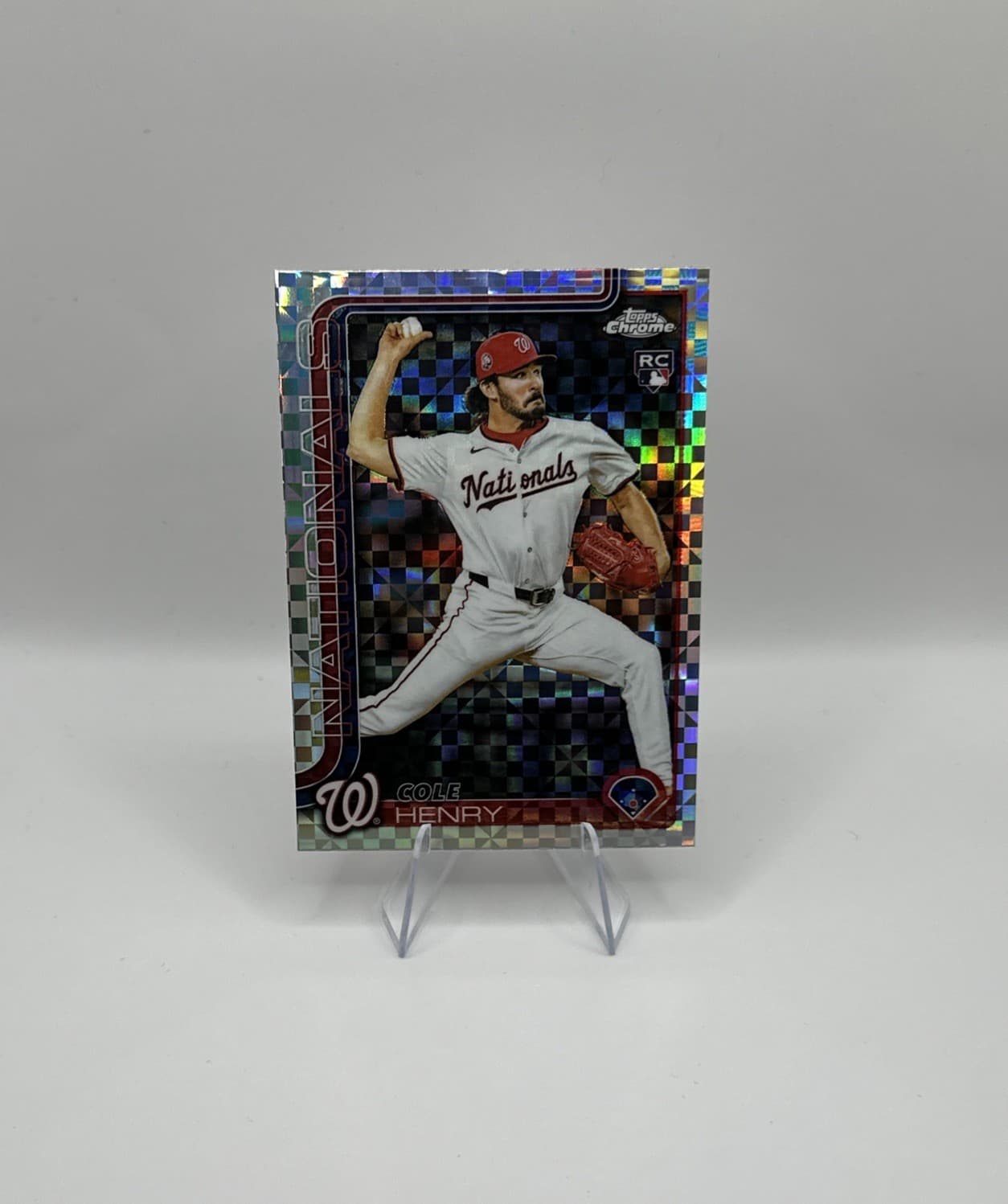 Cole Henry trading card