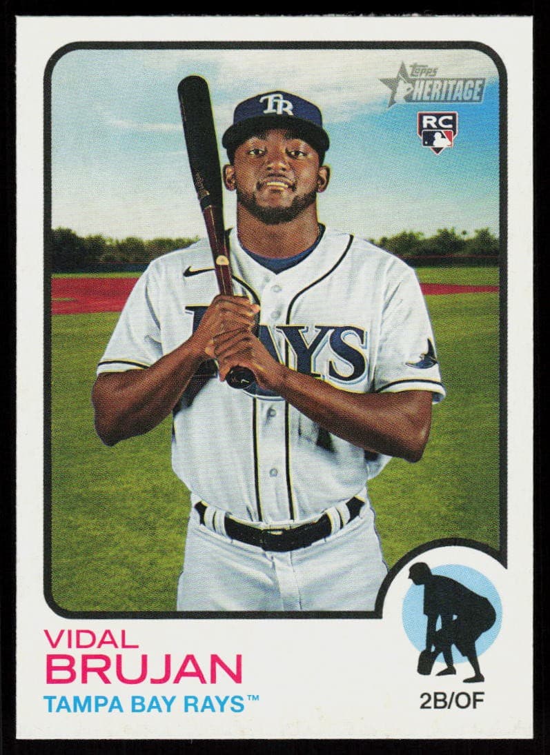 Vidal Brujan 2022 topps Topps Heritage