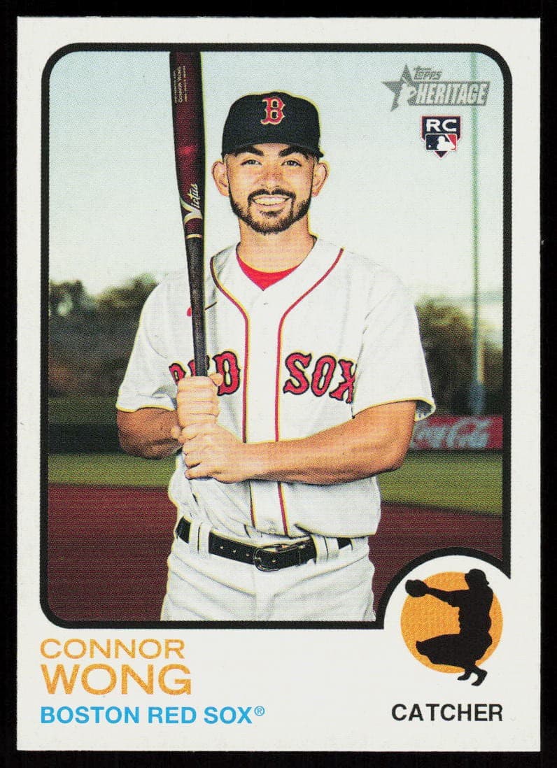 Connor Wong 2022 topps Topps Heritage