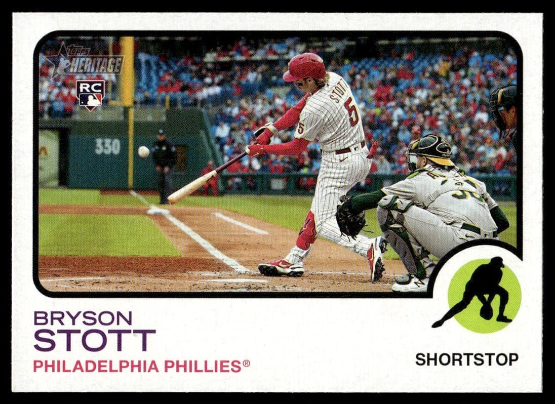 Bryson Stott trading card
