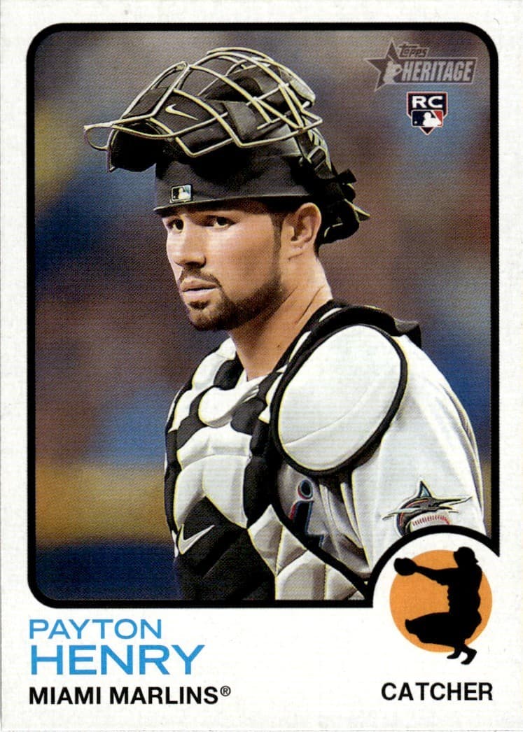 Payton Henry trading card
