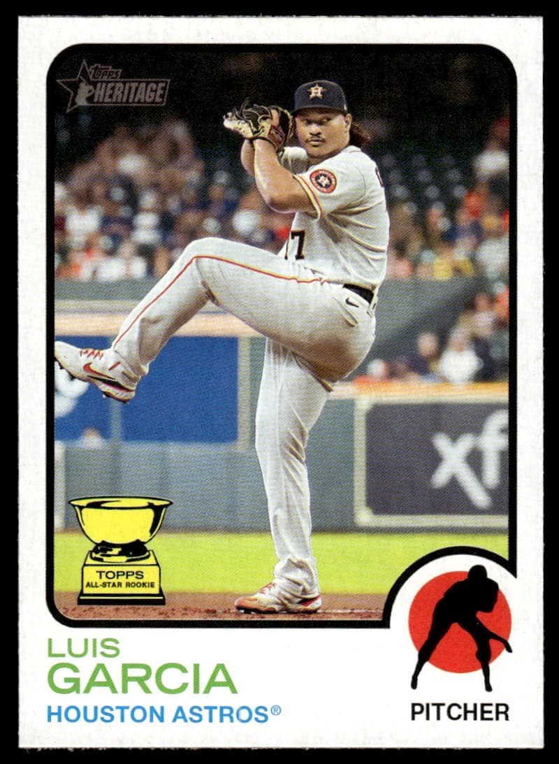 Luis Garcia 2022 topps Topps Heritage