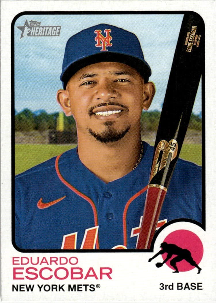 Eduardo Escobar trading card