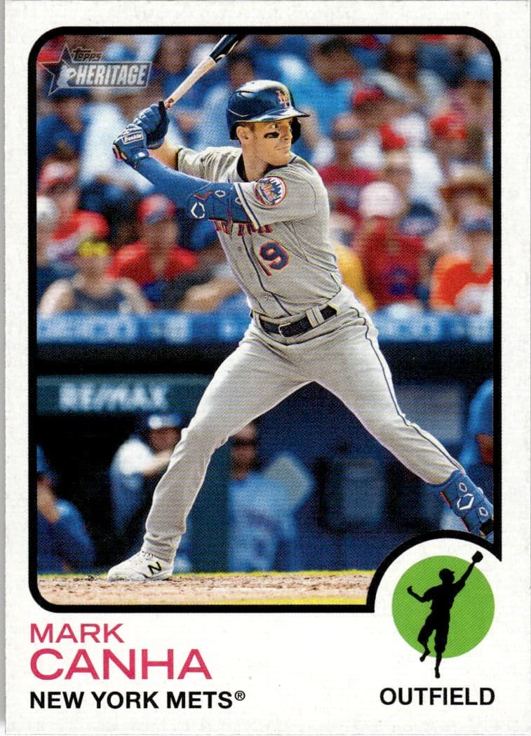 Mark Canha trading card