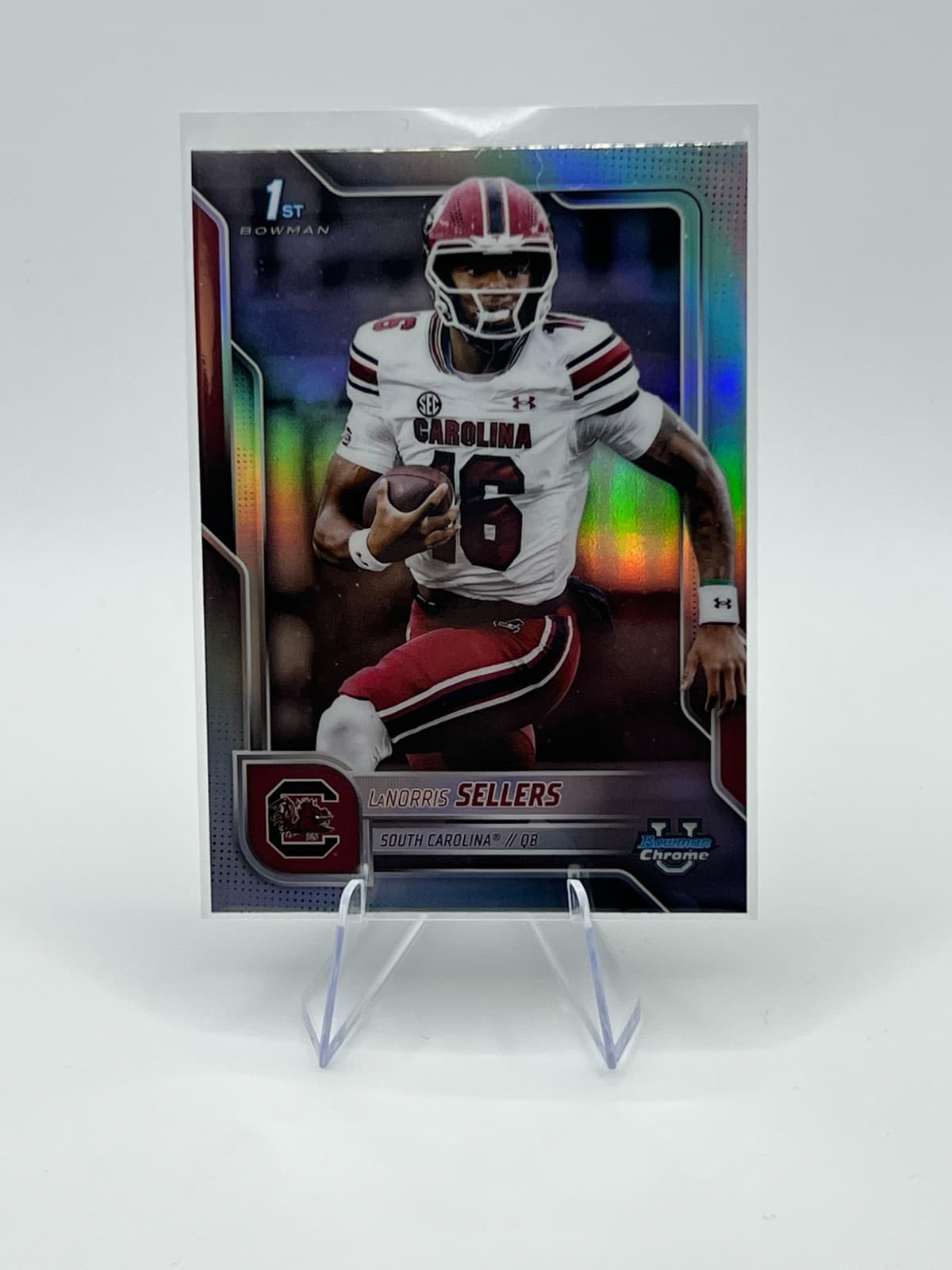 LaNorris Sellers trading card