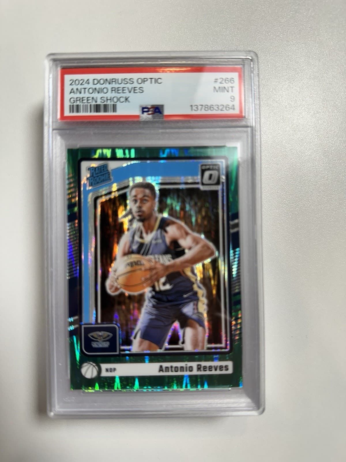 Antonio Reeves trading card