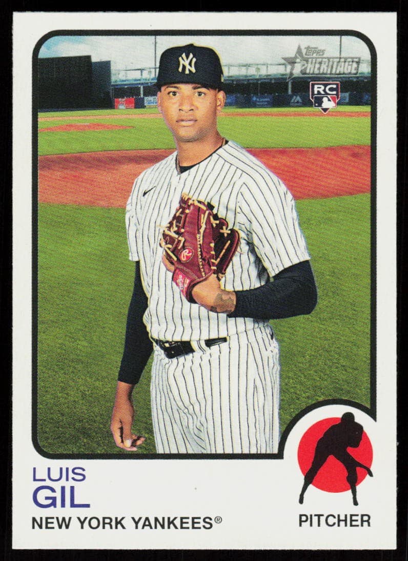 Luis Gil 2022 topps Topps Heritage