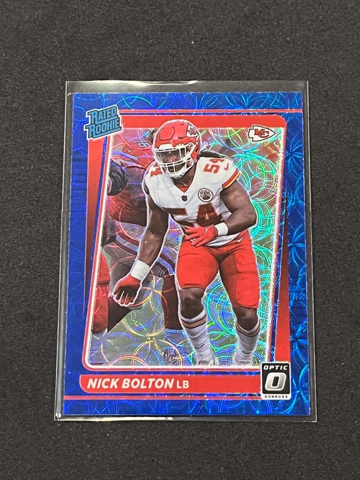 Nick Bolton 2021 panini Donruss Optic