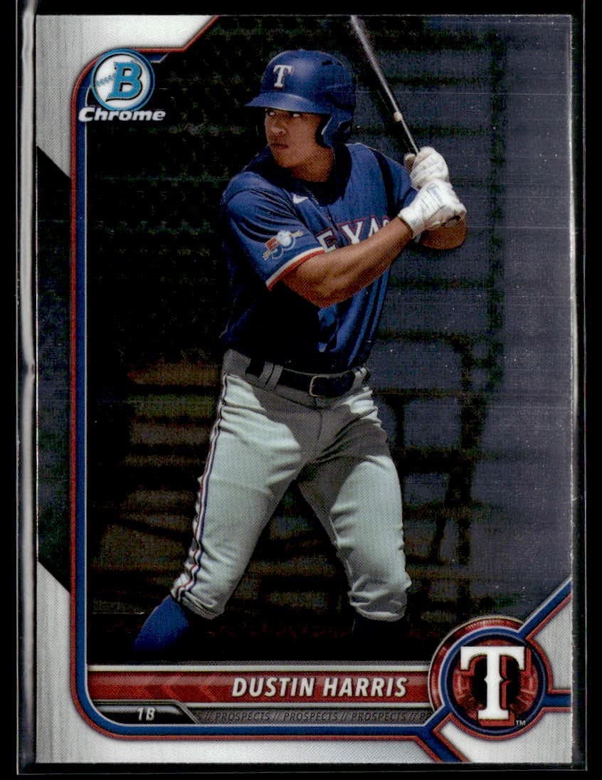 Dustin Harris trading card