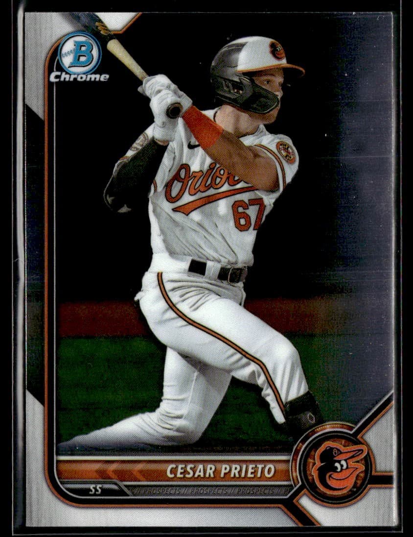Cesar Prieto trading card