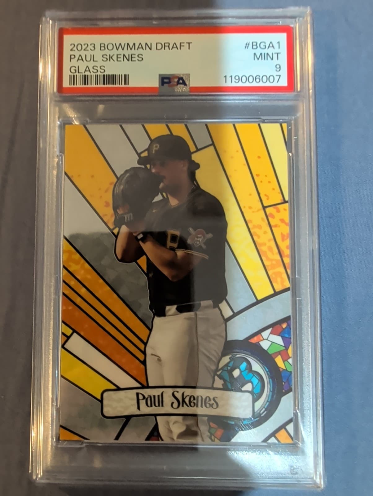 Paul Skenes 2023 bowman Bowman Draft