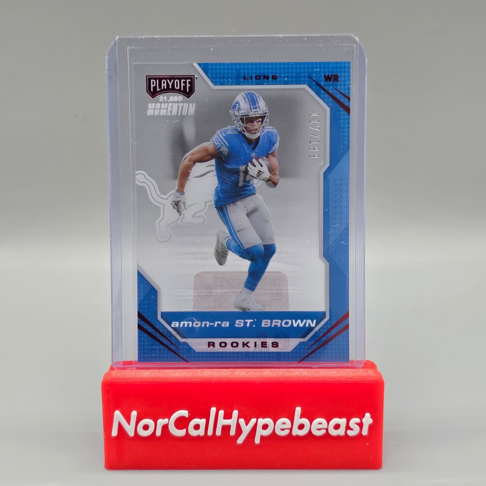Amon-Ra St. Brown 2021 panini