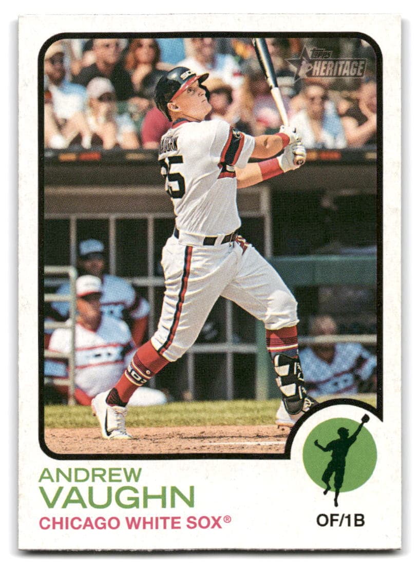 Andrew Vaughn 2022 topps Topps Heritage