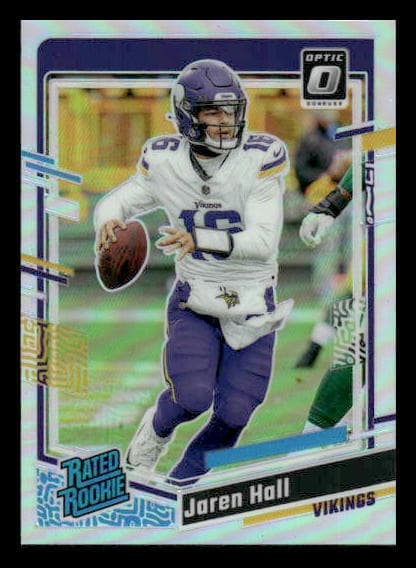 Jaren Hall trading card